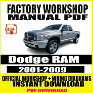 Dodge RAM Workshop Manual (2001-2009)