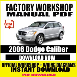 2006 Dodge Caliber Repair Manual Pdf