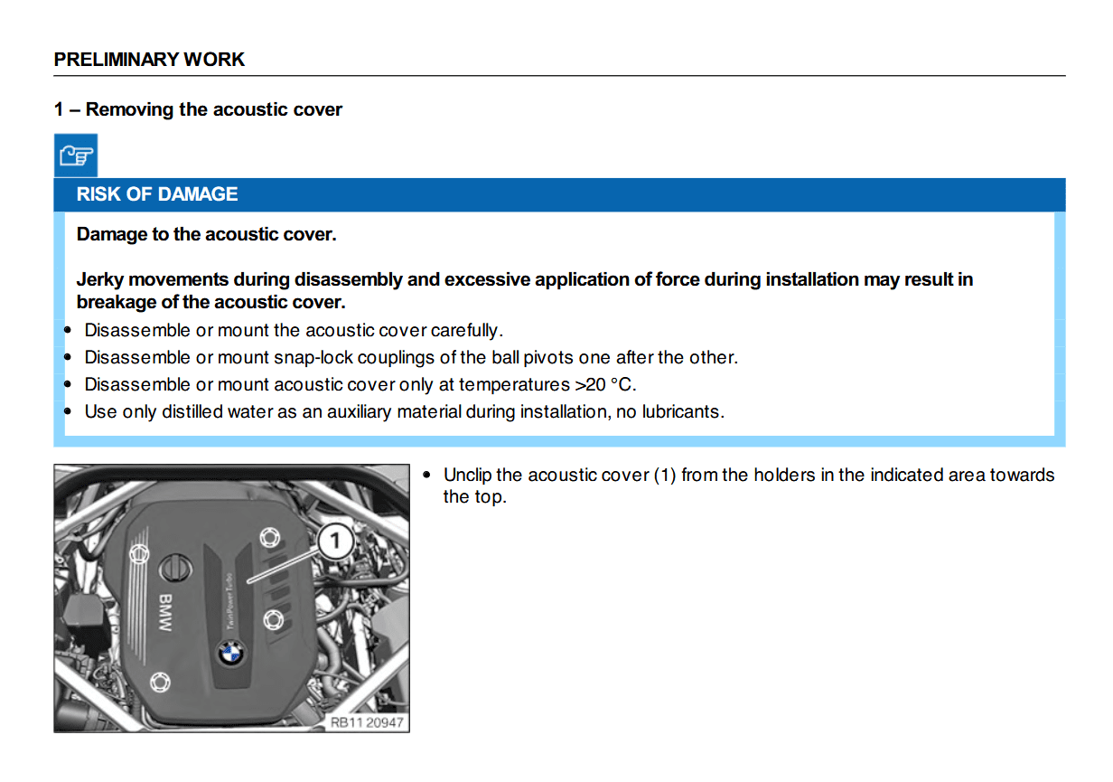 2019 BMW X7 G07 Workshop Manual Repair Guide