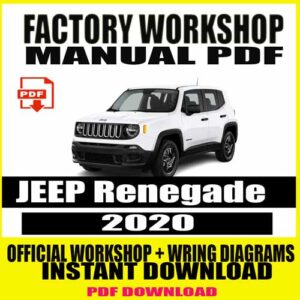 2020 JEEP Renegade Workshop Service Repair Manual