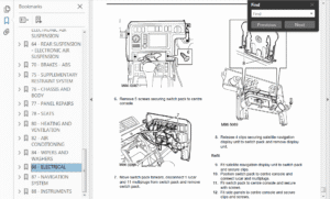 Land Rover Range Rover P38 Workshop Manual (1994-2001)