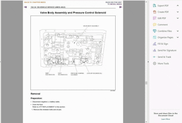 Isuzu D'MAX Workshop Manual (2003-2012) - Image 2