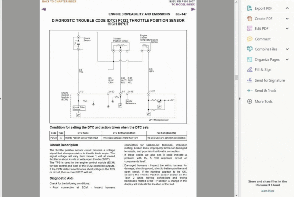 Isuzu D'MAX Workshop Manual (2003-2012) - Image 3