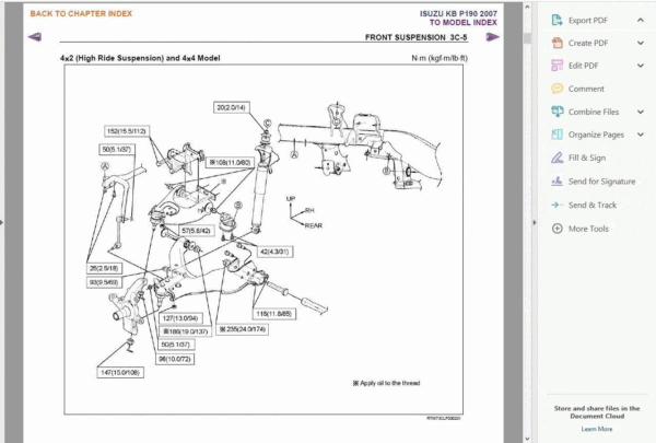 Isuzu D'MAX Workshop Manual (2003-2012) - Image 4