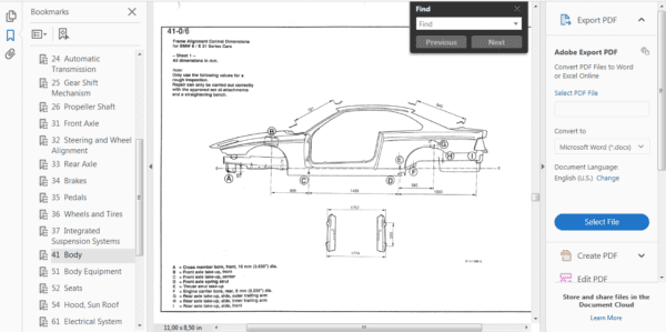 BMW 8 Series E31 Workshop Manual (1989-1999) - Image 3