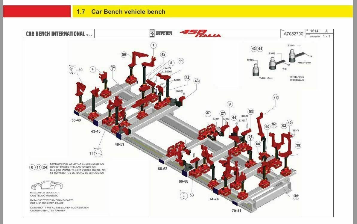 Ferrari Factory Ferrari 458 Italia Wiring Diagrams Manual