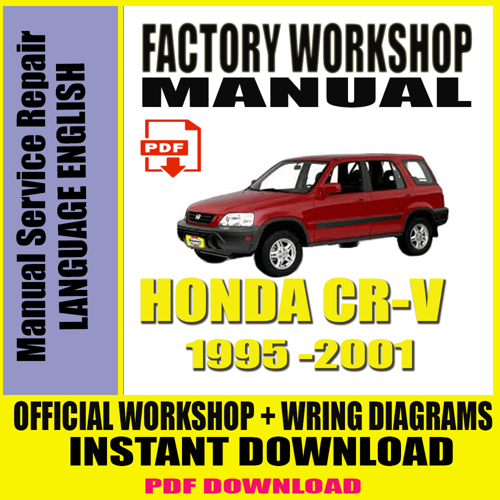 Honda Cr V Manual Service Repair 1995
