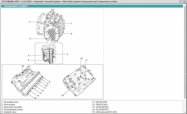 Hyundai Tucson Workshop Manual (2010-2015) - Image 3
