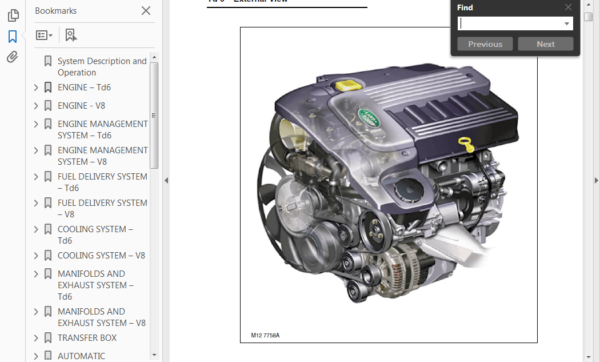 Range Rover L322 Workshop Manual (2002-2012) - Image 2