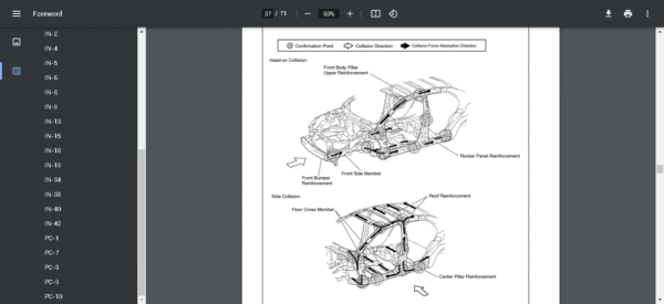 Toyota Corolla E140/E150 Workshop Manual (2006-2012) - Image 3