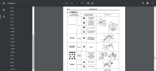 Toyota Corolla E140/E150 Workshop Manual (2006-2012) - Image 2