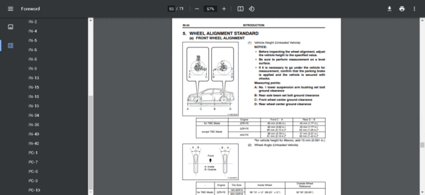 Toyota Corolla E140/E150 Workshop Manual (2006-2012) - Image 5