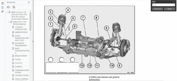 BMW 3 E36 Workshop Service & Repair Manual PDF (1990–2000) - Image 2