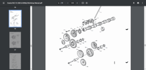 Scania Truck Series 3 & 4 Workshop Repair Manual