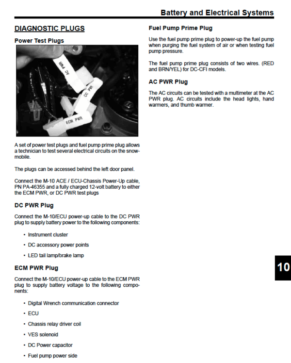 Ski-Doo MXZ Renegade X 600 HO E-TEC 2009-2010 Factory Service & Workshop Manual - Image 3