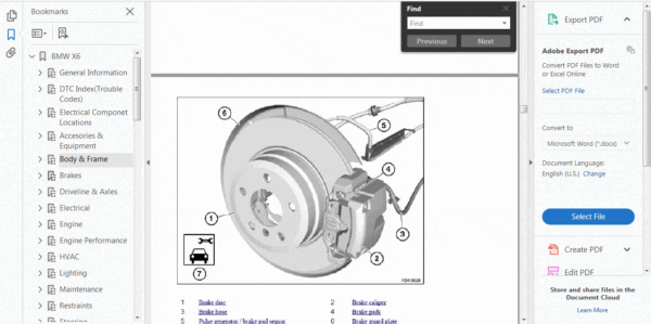BMW X6 E71 Workshop Manual (2008–2014) - Image 6