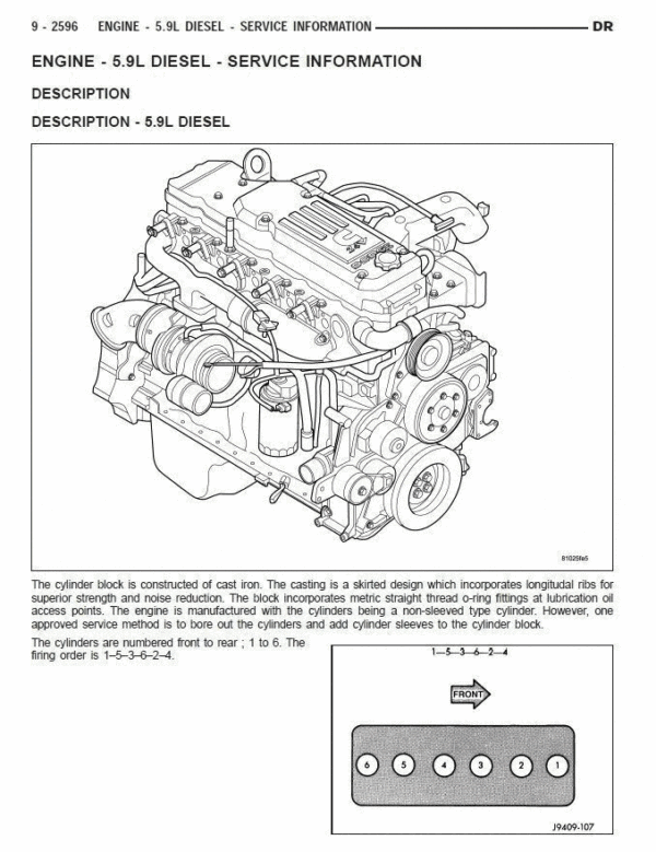 Dodge RAM Workshop Manual (2001-2009) - Image 5