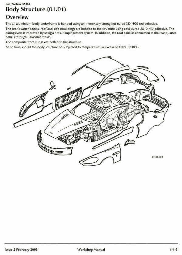 Aston Martin DB9 Workshop Manual (2004–2011) - Image 2