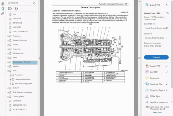 2013 SUZUKI GRAND VITARA FACTORY WORKSHOP SERVICE REPAIR MANUAL - Image 3
