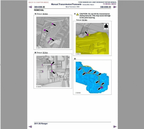 Ford Ranger Workshop Manual (2011-2016) - Image 4