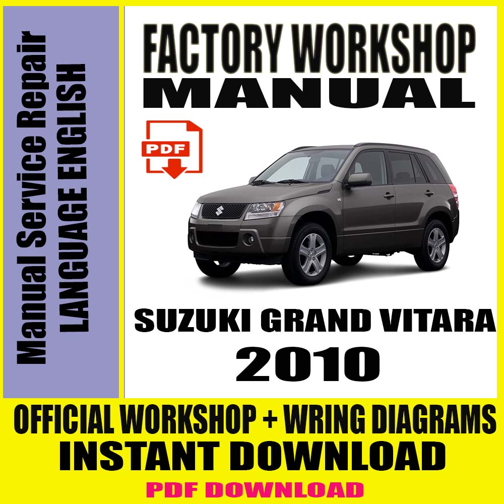 suzuki-grand-vitara-2010-factory-workshop-service-repair-manual