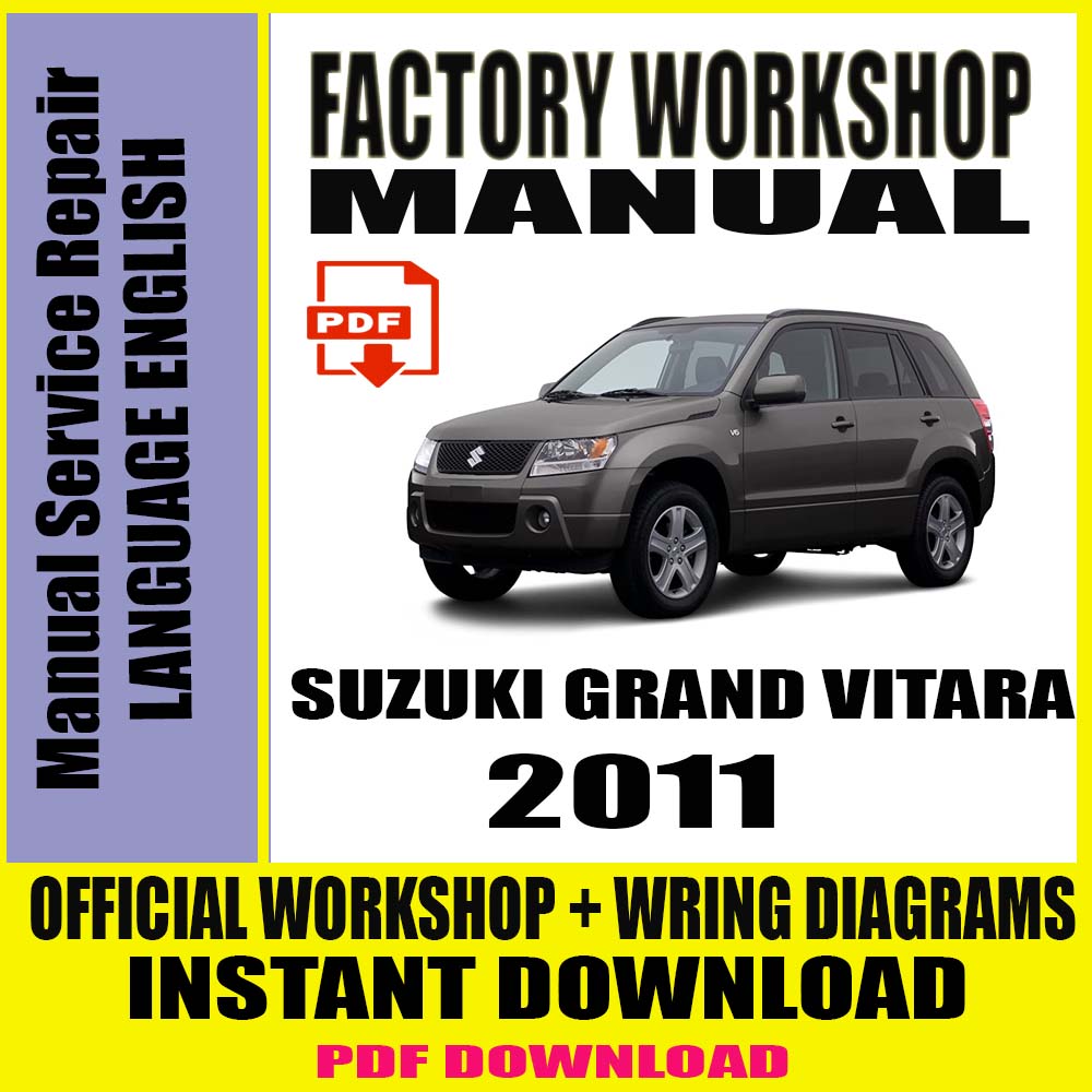 suzuki-grand-vitara-2011-factory-workshop-service-repair-manual