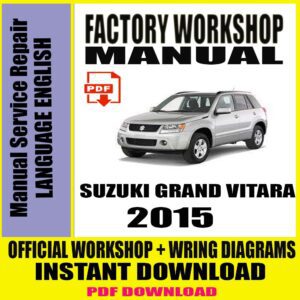 suzuki-grand-vitara-2015-factory-workshop-service-repair-manual