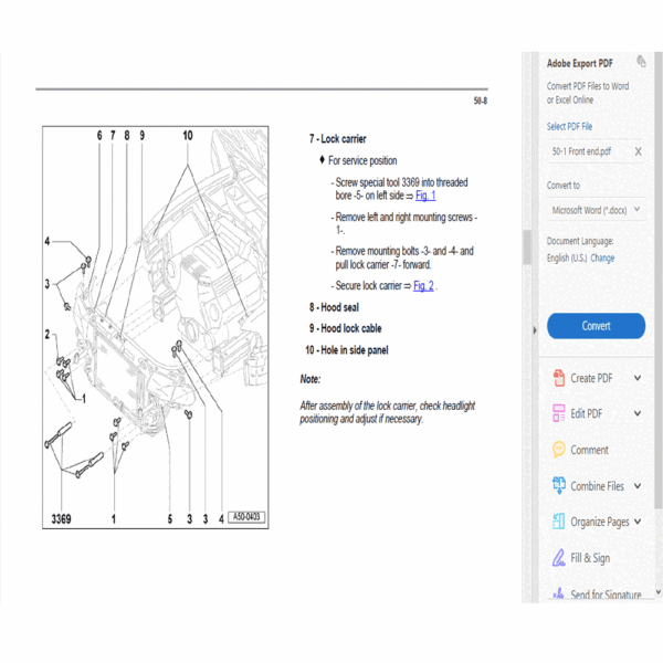AUDI A4 Workshop Manual (1994–2001) - Image 2