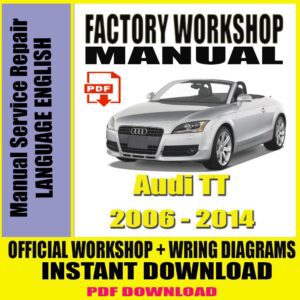 audi-tt-2006-2014-mk2-workshop-repair-service-manual