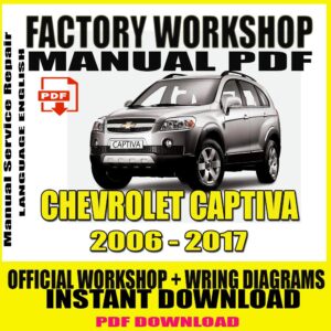 Chevrolet Captiva 2006-2017 REPAIR SERVICE MANUAL