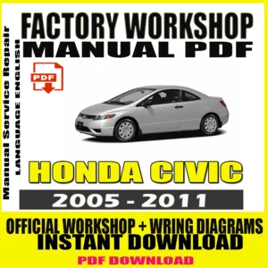 HONDA CIVIC 2005-2011 Service Repair Manual
