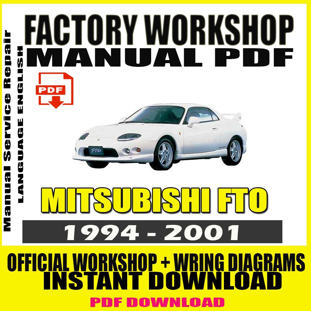 mitsubishi-fto-1994-2001-service-repair-manual