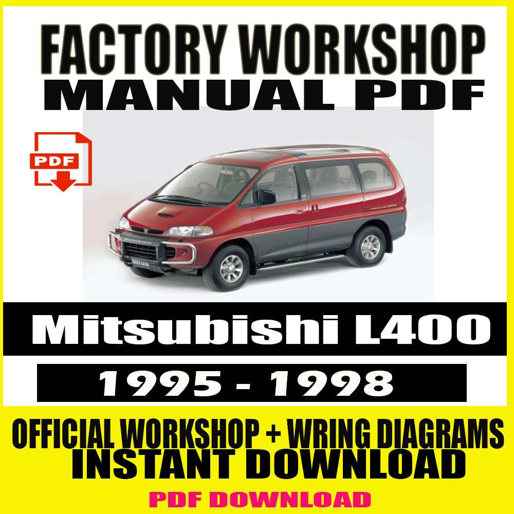 mitsubishi-l400-1995-1998-factory-repair-service-manual