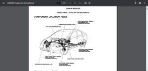 Honda Civic Workshop Manual (2005-2011)