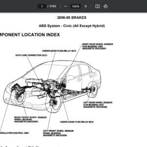 2005-2011 Honda Civic Workshop Manual