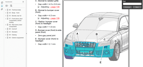 Audi A5 Workshop Manual (2007-2016) - Image 4