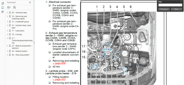 Audi A5 Workshop Manual (2007-2016) - Image 6