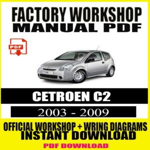 citroen-c2-factory-workshop-repair-service-manual