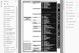 NISSAN ELGRAND E52 Workshop Manual (2010-2016)