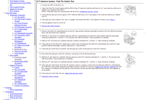 HONDA JAZZ SERVICE REPAIR MANUAL 2007-2014 PDF - Image 5