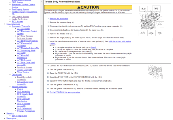 HONDA JAZZ SERVICE REPAIR MANUAL 2007-2014 PDF - Image 2