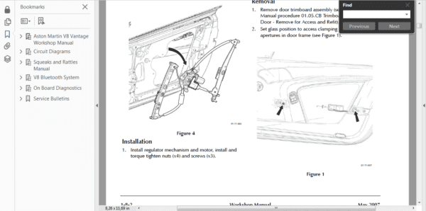 aston-martin-v8-vantage-2005-2016-workshop-manual-service-repair