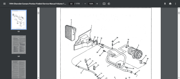 Chevrolet Camaro Workshop Manual (1992-2002) - Image 3