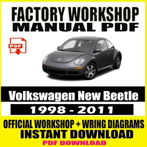 Volkswagen New Beetle Workshop Manual (1998-2011)