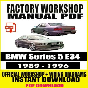 bmw-series-5-e34-1988-1996-manual-service-repair