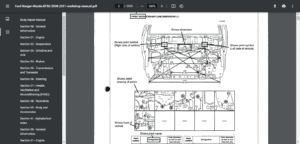 Ford Ranger 2006-2011 Workshop Manual Service