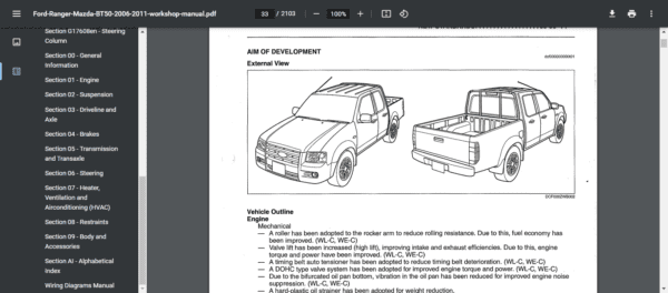 ford-ranger-factory-repair-service-manual