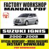 suzuki-ignis-2000-2008-workshop-factory-service-repair-manual
