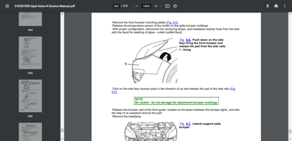 OFFICIAL WORKSHOP Service Repair MANUAL for Holden Astra AH 2004-2009