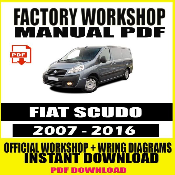 Fiat Scudo Workshop Manual (2007-2016)